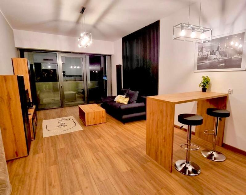 Hanza Tower De Lux Green Щецин Екстер'єр фото