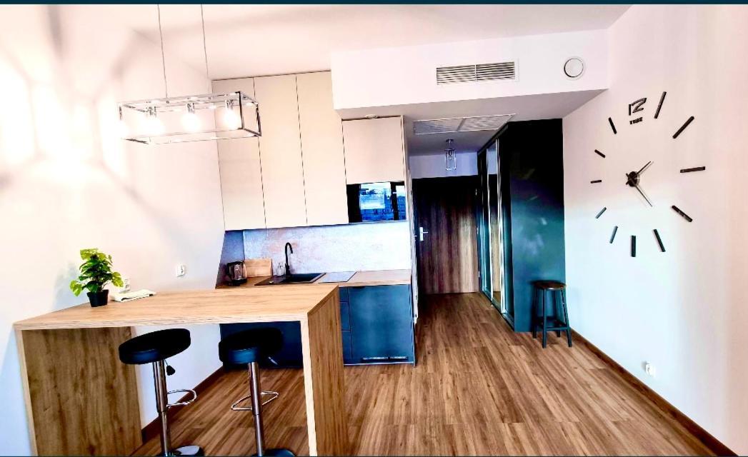 Hanza Tower De Lux Green Щецин Екстер'єр фото