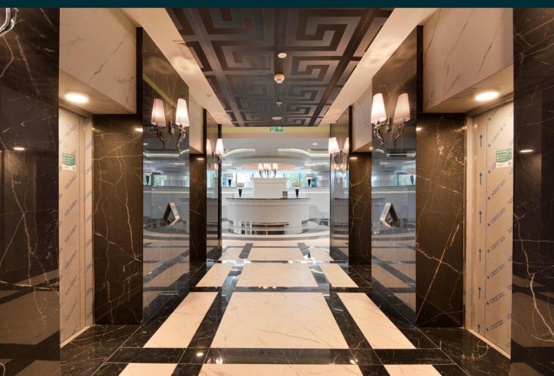 Hanza Tower De Lux Green Щецин Екстер'єр фото