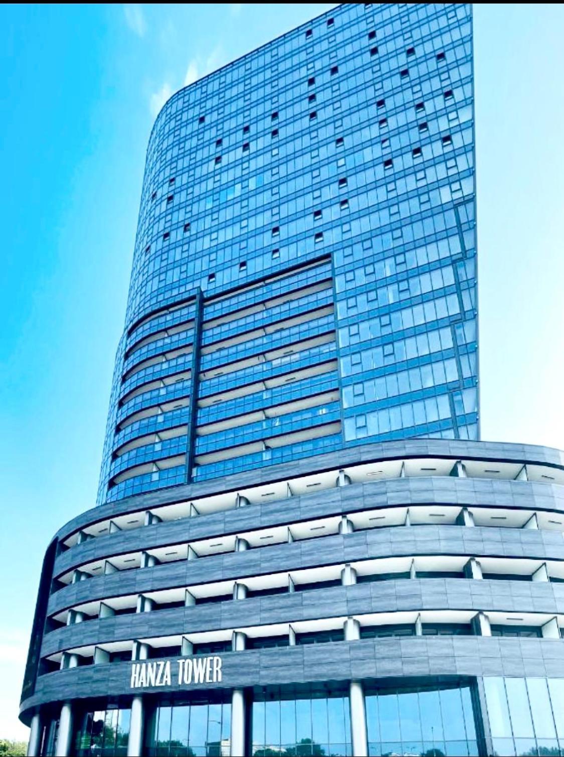 Hanza Tower De Lux Green Щецин Екстер'єр фото
